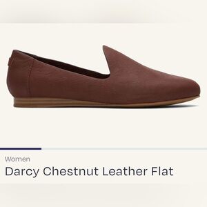 Toms Darcy Flats- Chesnut- Size 11